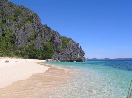 Black Island is not really black.