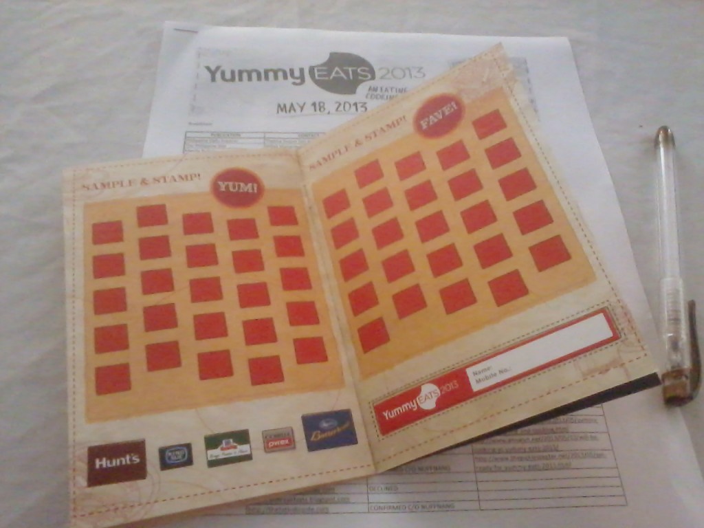 ..and so was my Yummy Eats passport!
