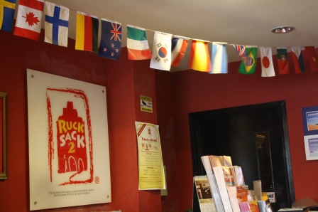 Guests come from different countries.