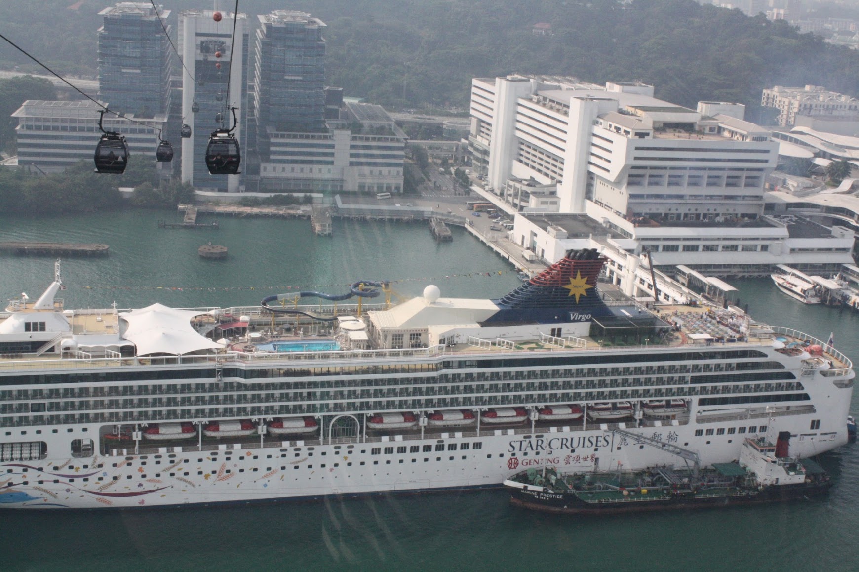Virgo Star Cruises cable car Sentosa