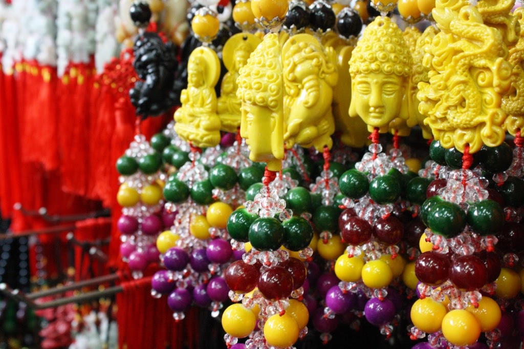 Singapore Chinatown charms and souvenirs
