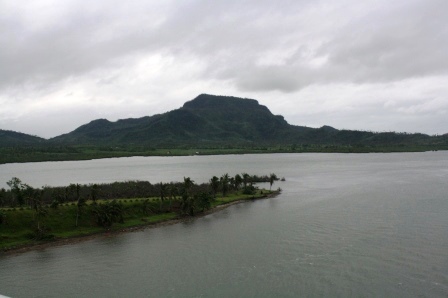 View from the bridge.