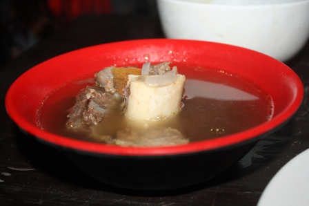 Bulalo or bone marrow soup.