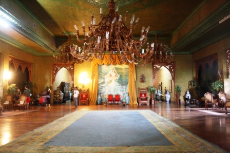 The stately ballroom.