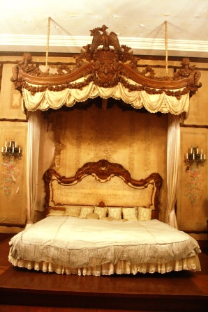 Imelda's bed.