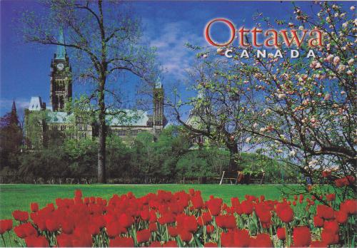 Beautiful architecture and landscape of Ottawa, Canada.