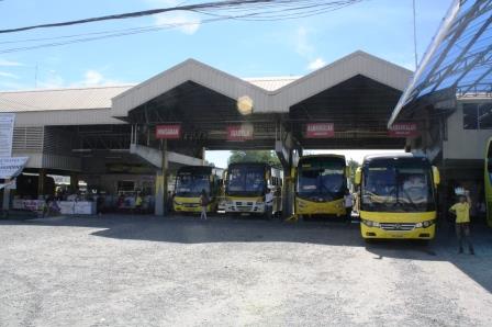 Ceres bus terminal in Libertad, Bacolod City.