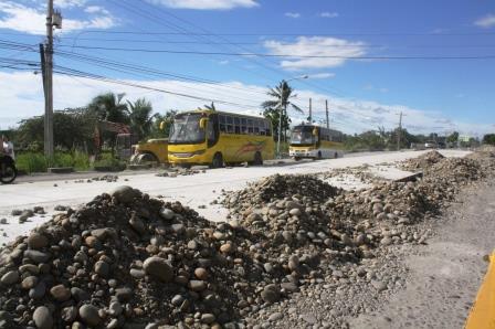 Highway under repair.