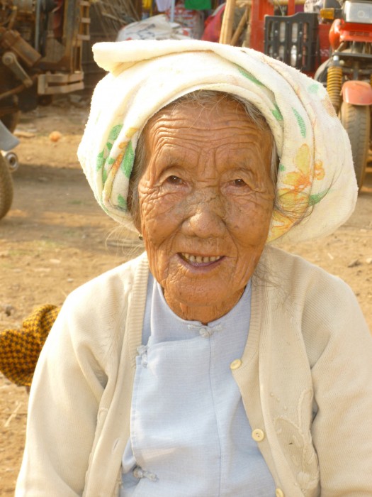 One of the faces of Burma.