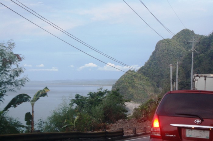 Spectacular coastal view in Caticlan.
