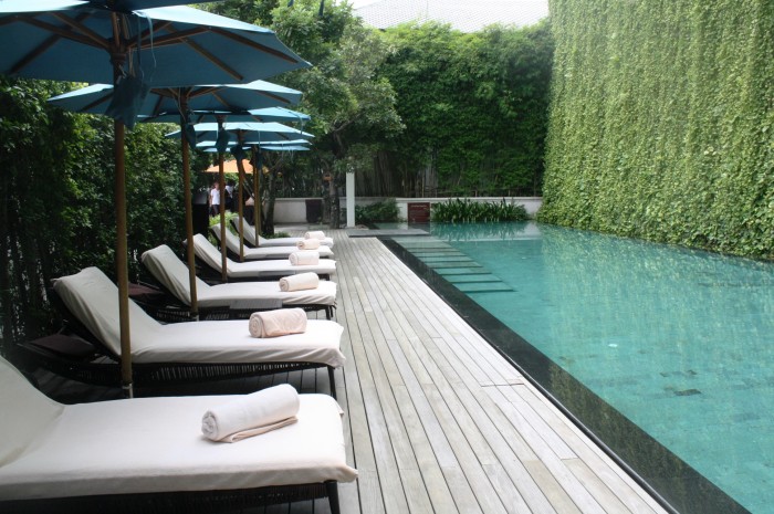 The pool.