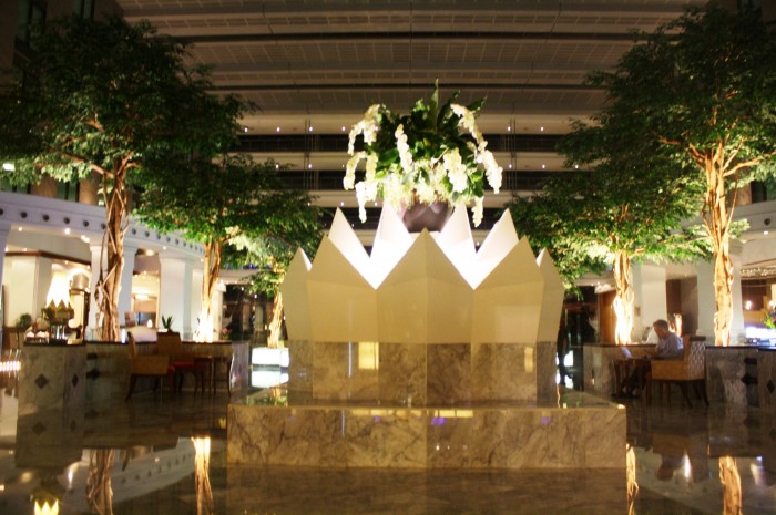 Magnificent lobby.
