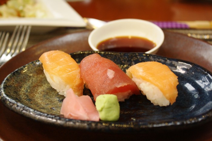 My De-Light Japanese lunch set. First course.