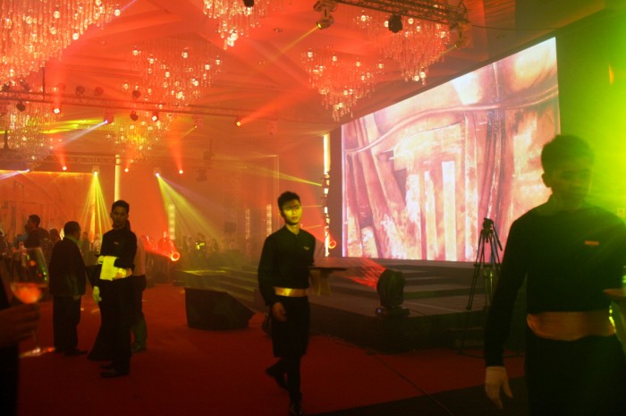 The launch of the Grand Plaza Ballroom.
