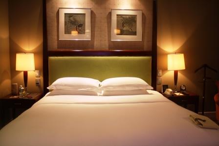 My comfy bed.
