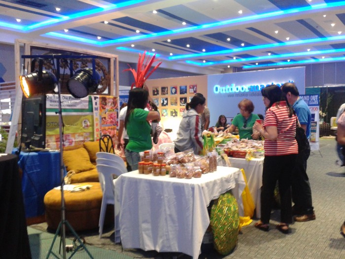 Booths at the Bacolod Trade Expo and Conference.
