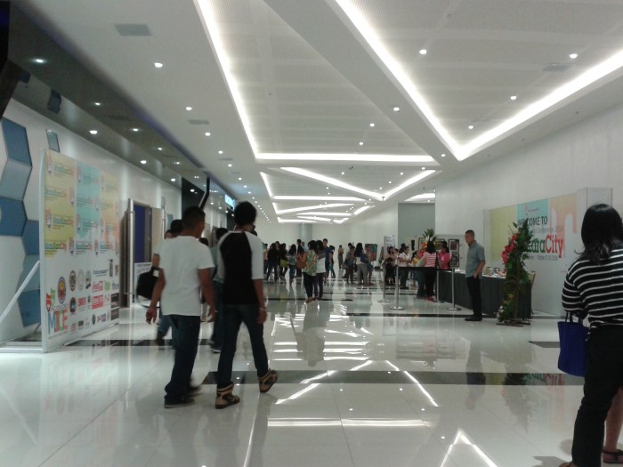SMX Bacolod's spacious area just outside its 3 Function Rooms.