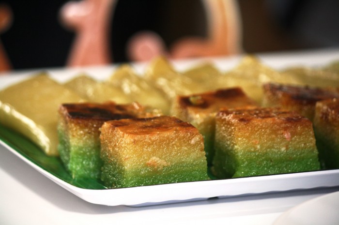 Cassava cake and alupi.