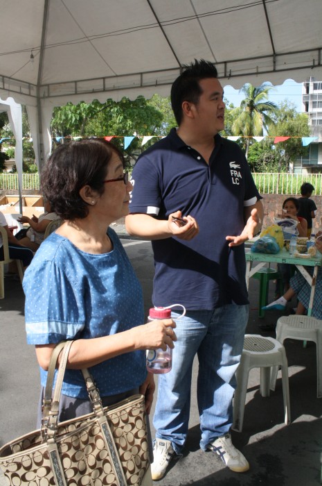 Ramon Uy, Jr. met us at the festival grounds.