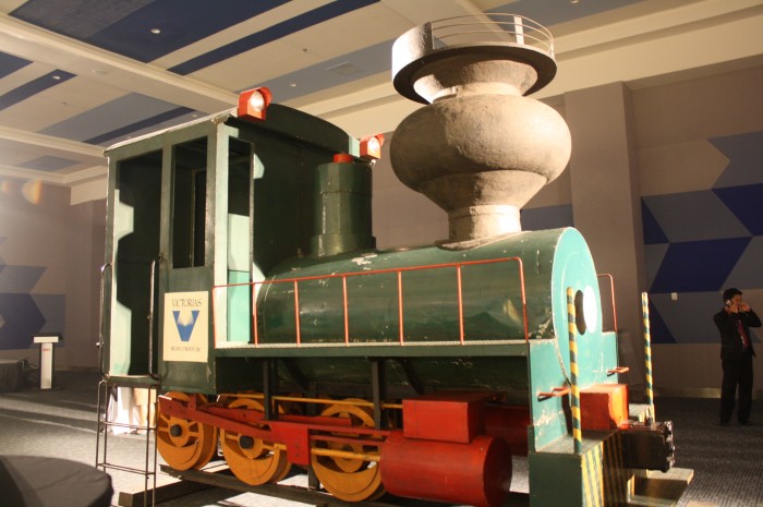 The train represented Negros Occidental of long ago.