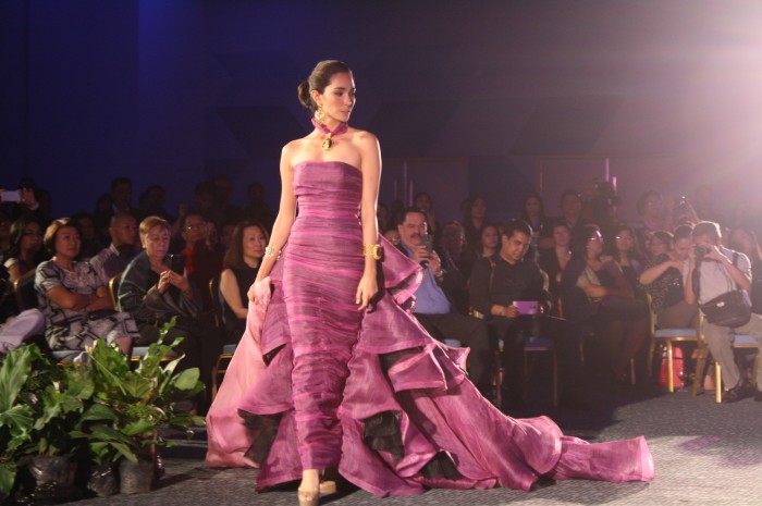 Miss International 2013 Bea Rose Santiago in a Renee Salud creation.