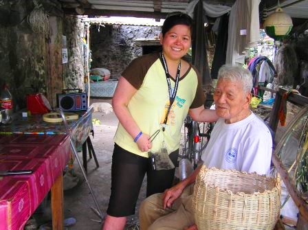 We met this lolo (grandfather) who welcomed us in his home in Batanes.