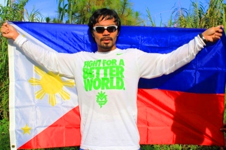 Boxing champ Manny Pacquiao.