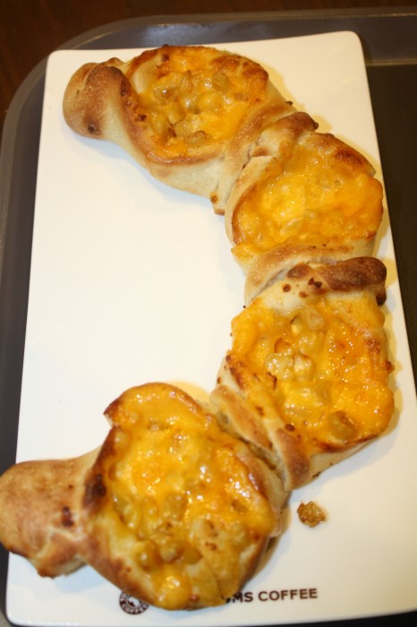 Corn Pretzel.