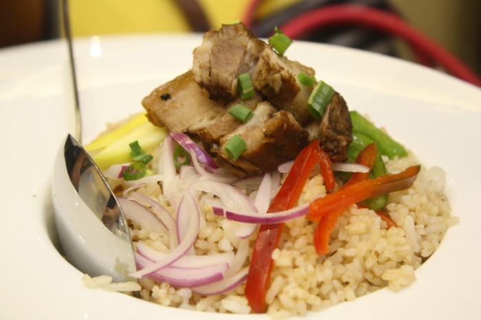 The Binagoongan Rice is enough for my lunch meal.
