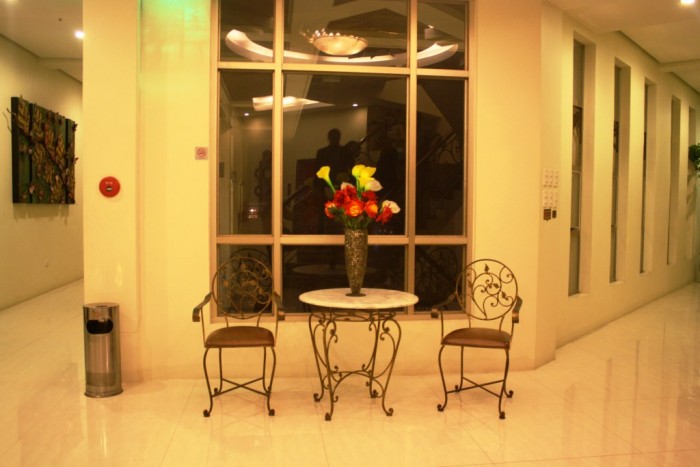 The corridors at the 4th floor.