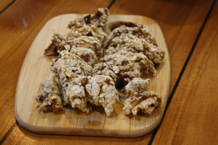 Crispy Tuna Roe.