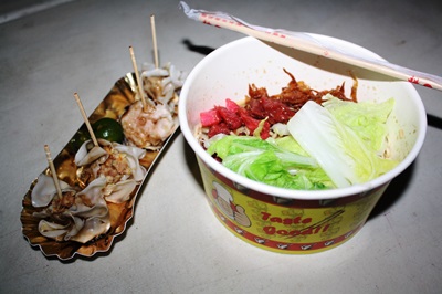 Gorka's wantan and noodles.
