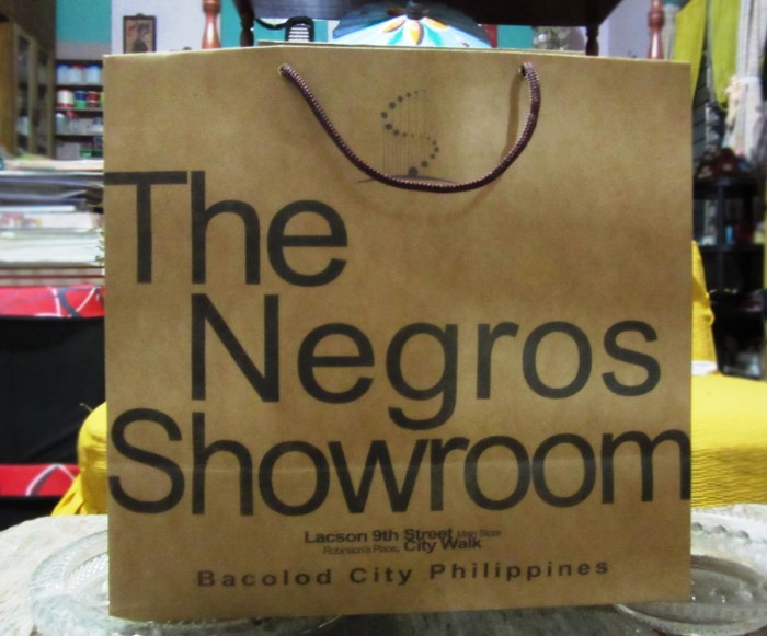 Patronize Negros products.