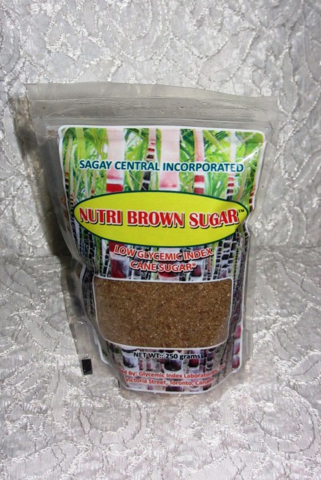 Nutri Brown Sugar, good for diabetics.