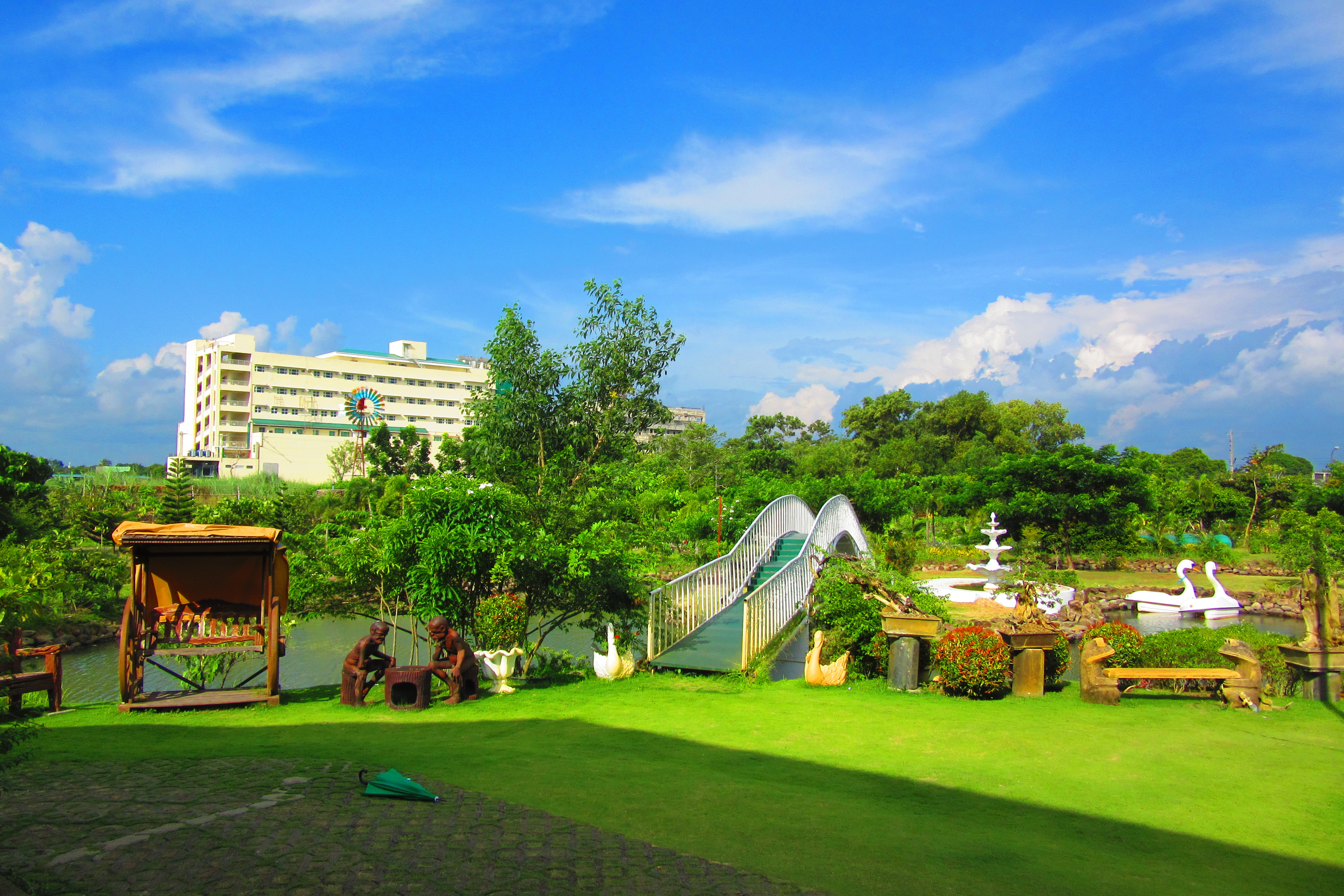 The view from the function hall.
