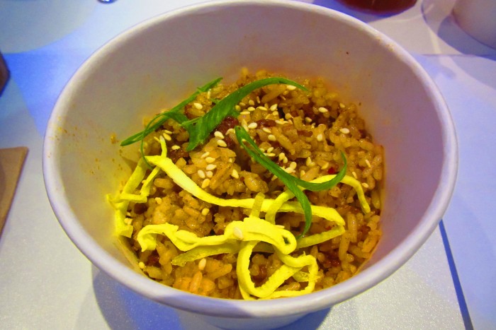 The fried rice.