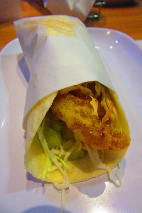Fish taco.