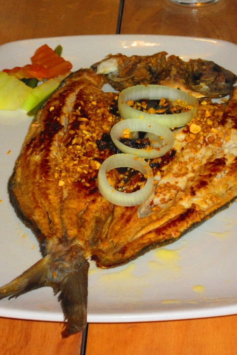 The delectable milkfish. So big and tasty!