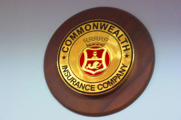 Commonwealth Insurance Company was established in 1935.