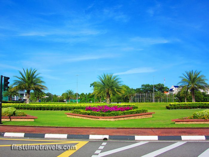 There are plenty of open spaces in Brunei.