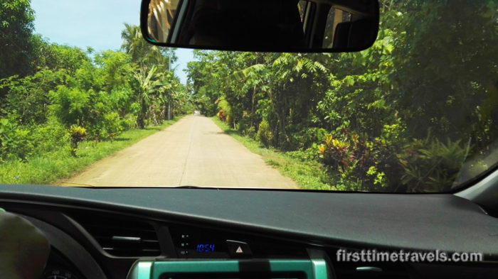 Driving in Camotes Island
