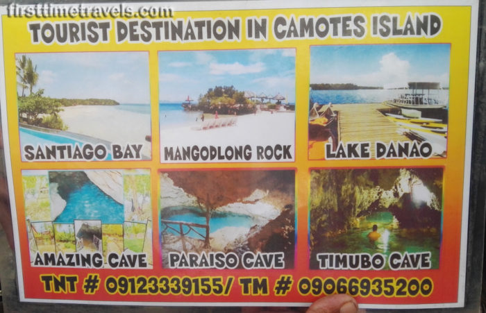 Tour rates in Camotes