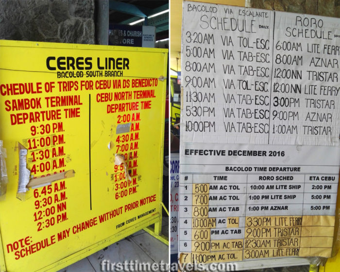 Ceres Bus Schedule
