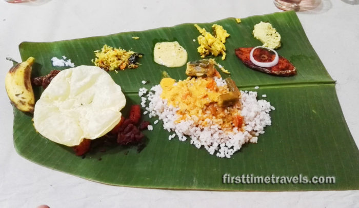 The Sadya Feast