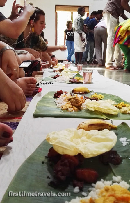 The Sadya Feast