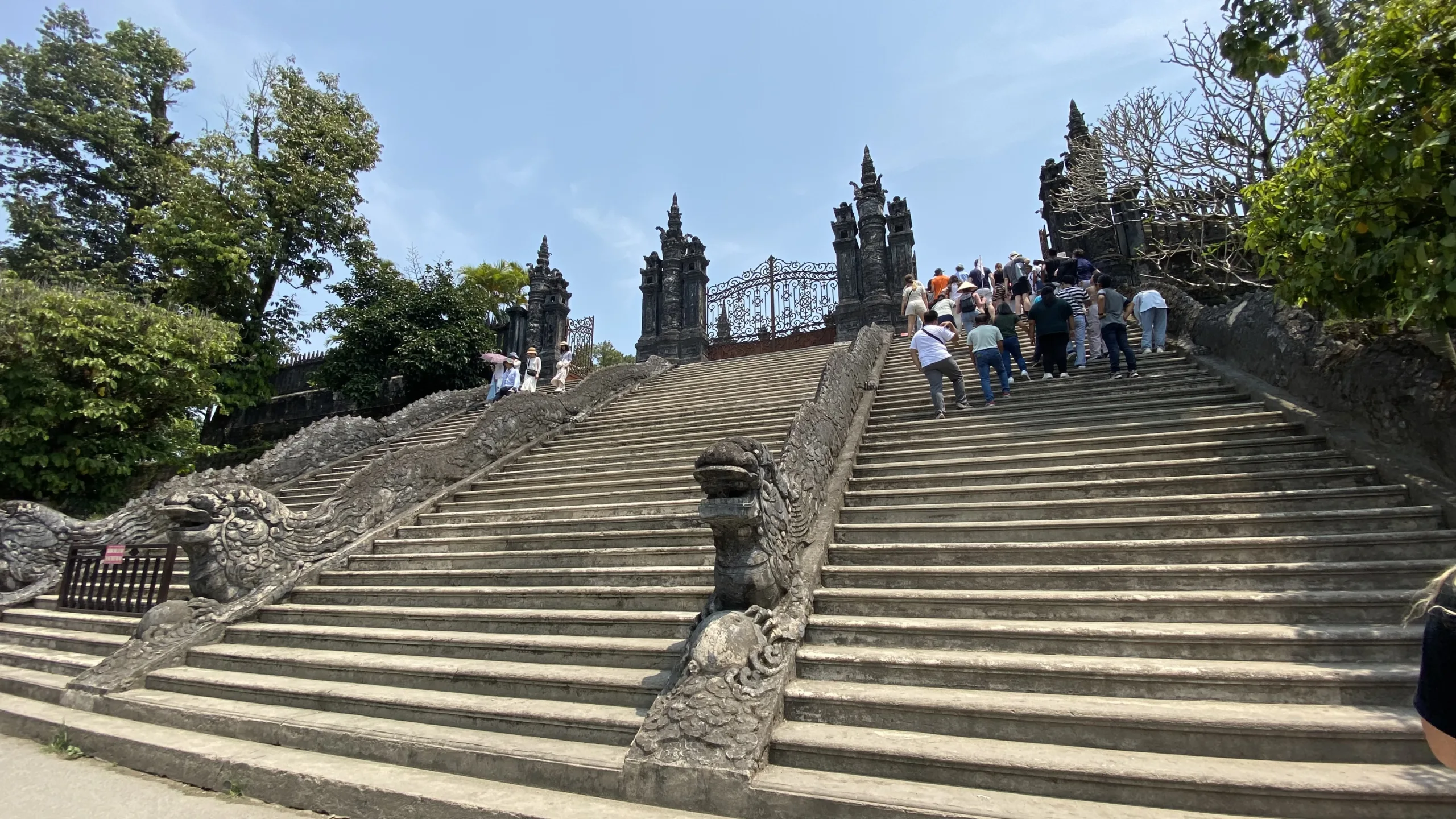Mausoleum of Emperor Khai Dinh in Hue, Vietnam