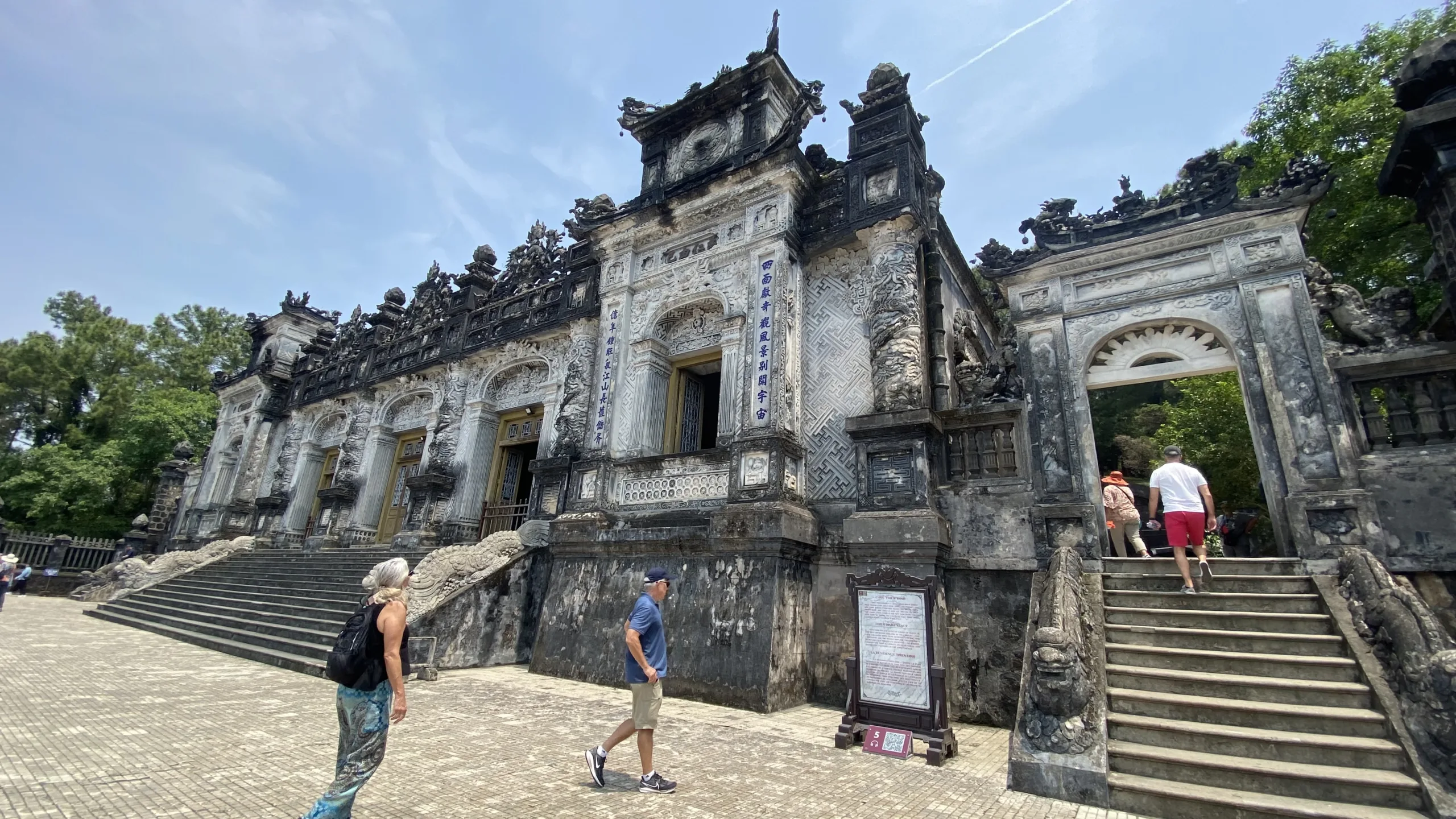 Mausoleum of Emperor Khai Dinh in Hue, Vietnam