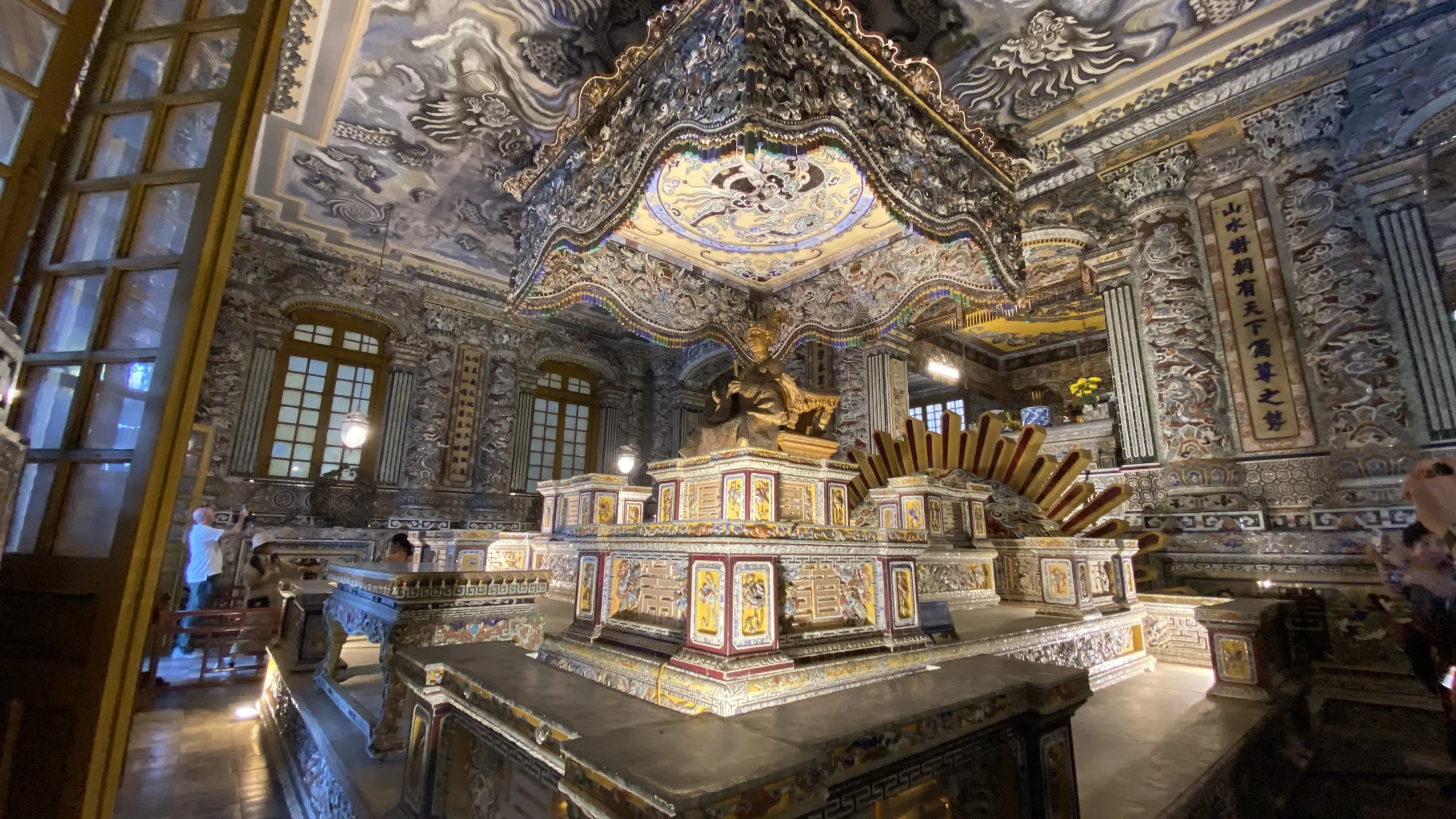 Mausoleum of Emperor Khai Dinh in Hue, Vietnam