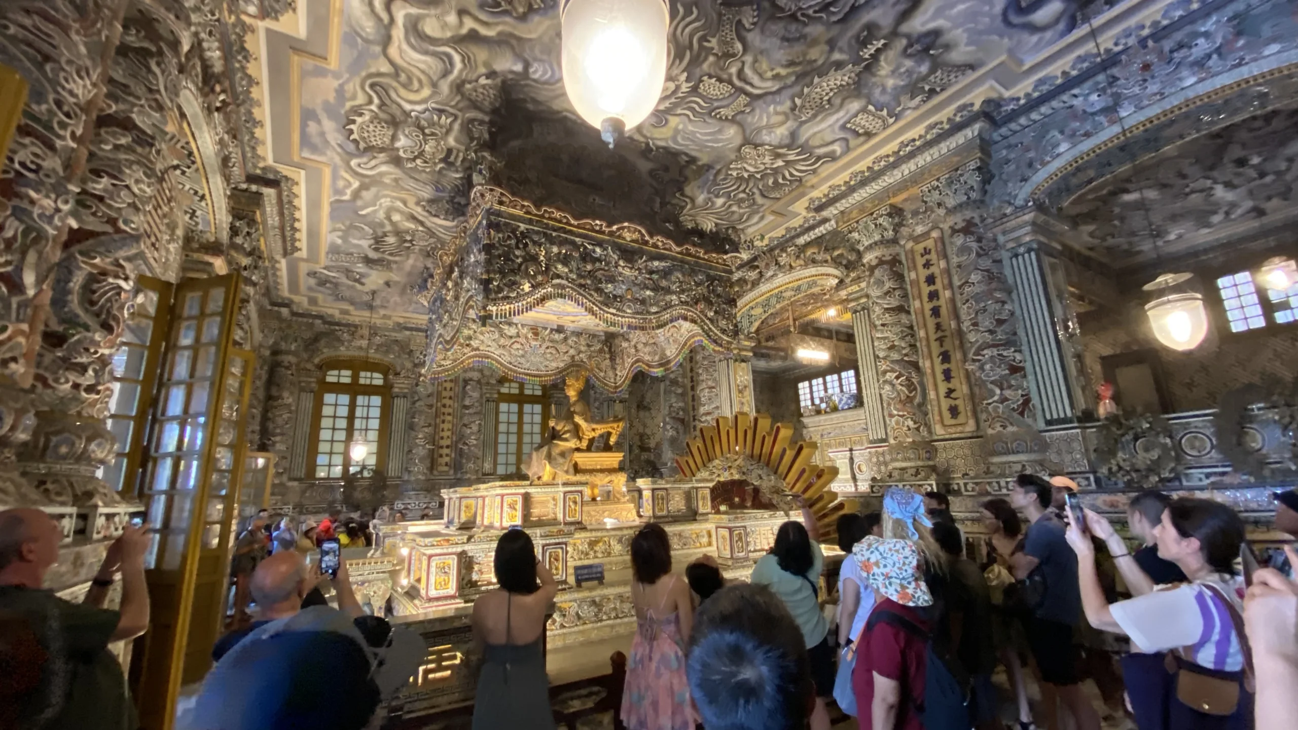 Mausoleum of Emperor Khai Dinh in Hue, Vietnam