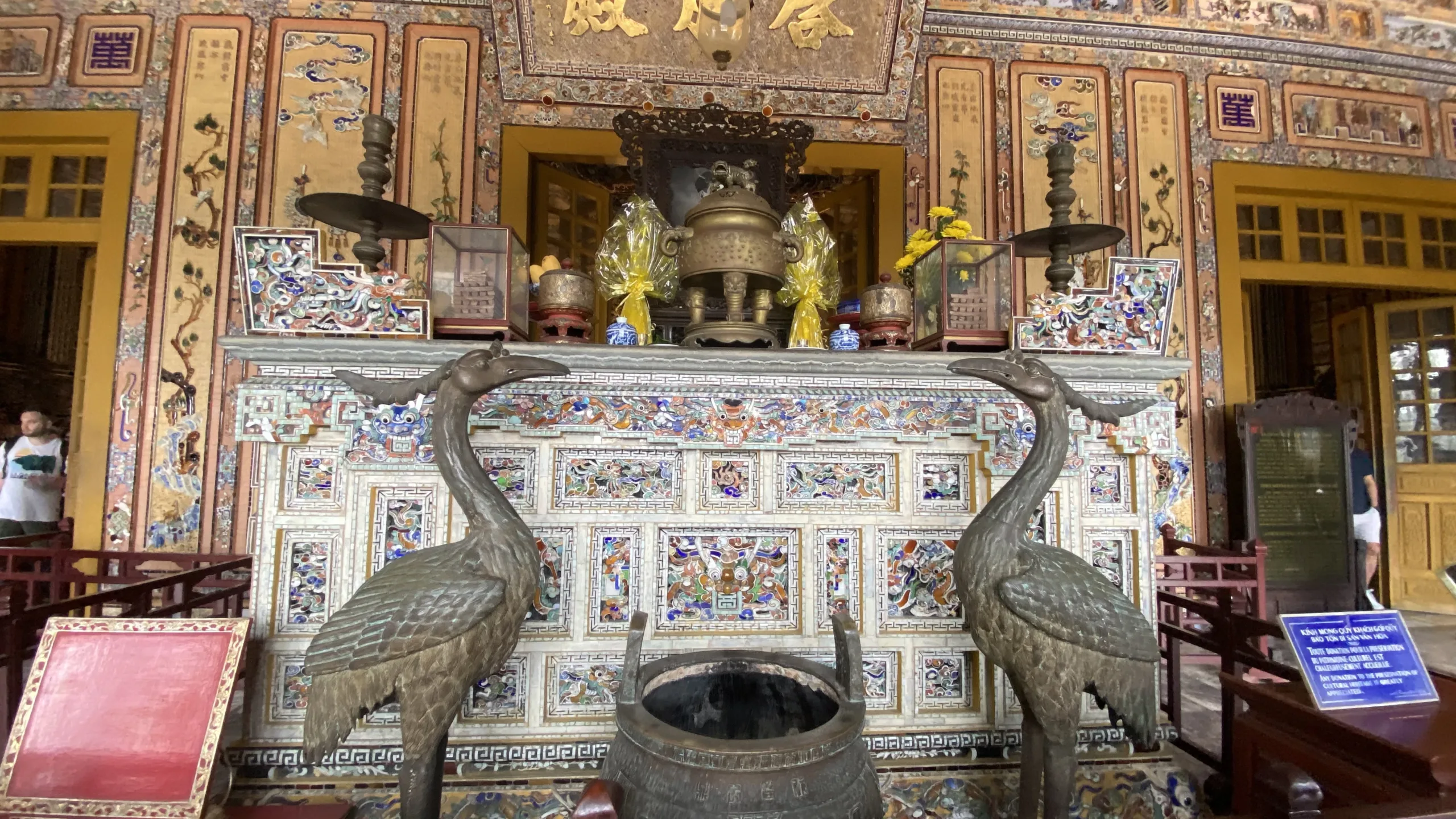Mausoleum of Emperor Khai Dinh in Hue, Vietnam